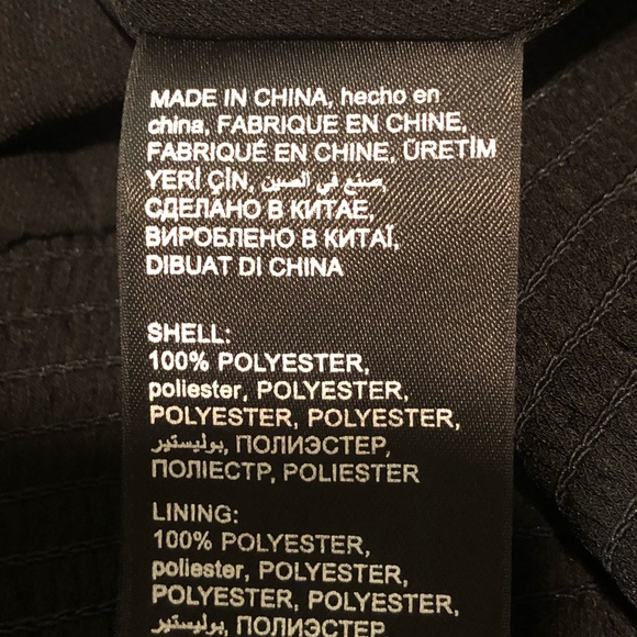 Bebe Black Mock Neck Cutout Tank - Picture 8 of 8